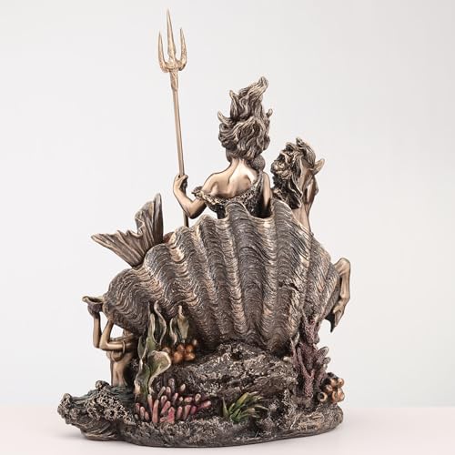Figura Decorativa Amphitrite Diosa Griega del Mar 24 cm miniatura 7