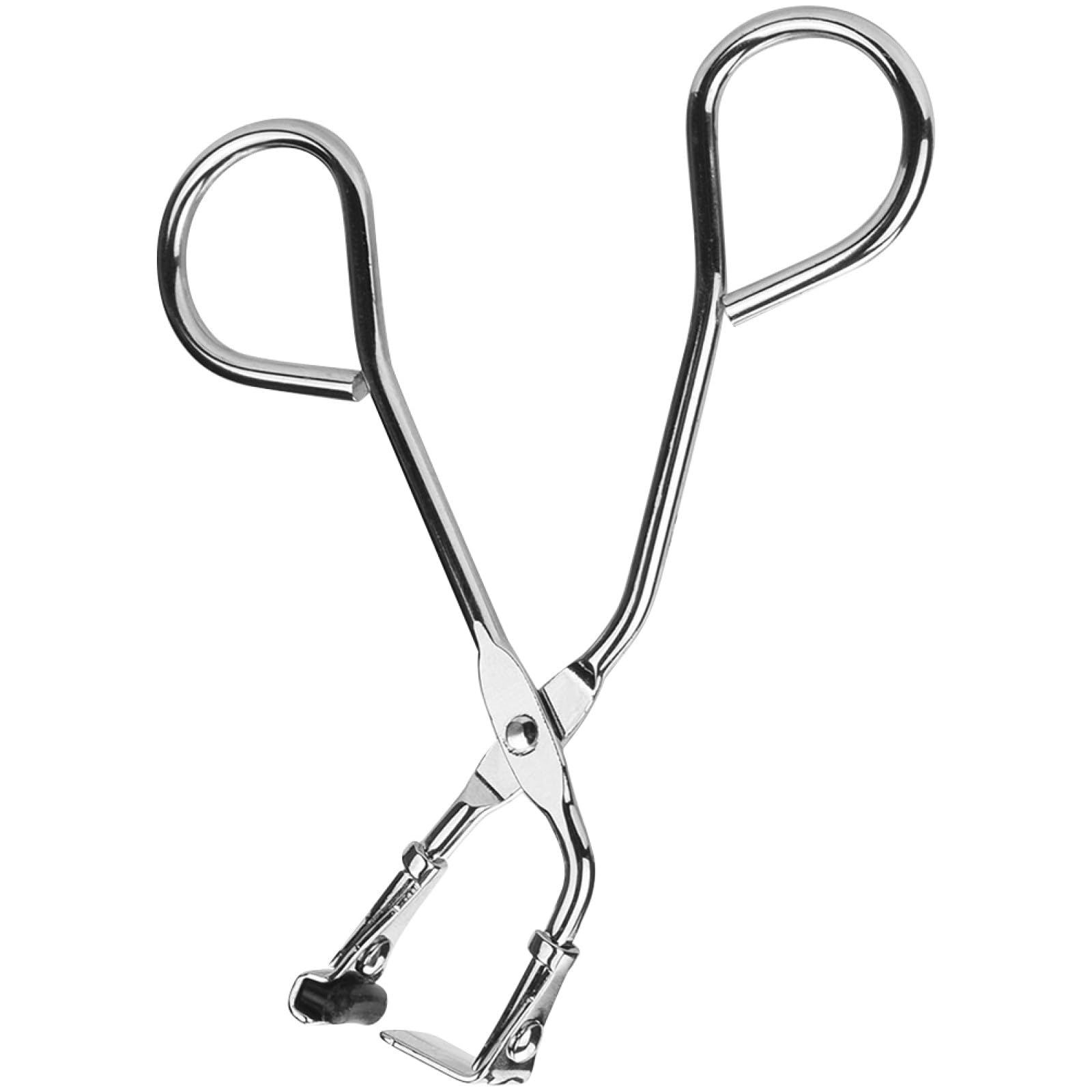 Wimpernzange Geeignet für Verschiedene Augenformen Gebogene Form aus Edelstahl Silber Leicht und Tragbar für Kleine und Kleiner Wimpern Beim Make Up