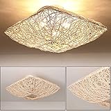 ★ VINTAGE DECKENLEUCHTE FASSUNG: Kreativlampen 3-flammig E27 fassung können als wohnzimmerlampe oder schlafzimmerleuchten verwendet werden, die leuchtmittel Max. 40 W, Lieferung ohne Leuchtmittel. Die fassung ist geeignet für LED leuchtmittel, für Eco-Halogen-Lampen und Energiesparleuchtmittel.