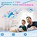 Mini Drohne für Kinder ab 6 Jahren, RC Quadrocopter Spielzeug für Anfänger mit One-Key Start/Landung, 30 Min Flugzeit, 6 LED Lichtmodi, 360° Flip, Geburtstags Geschenk für Jungen und Mädchen