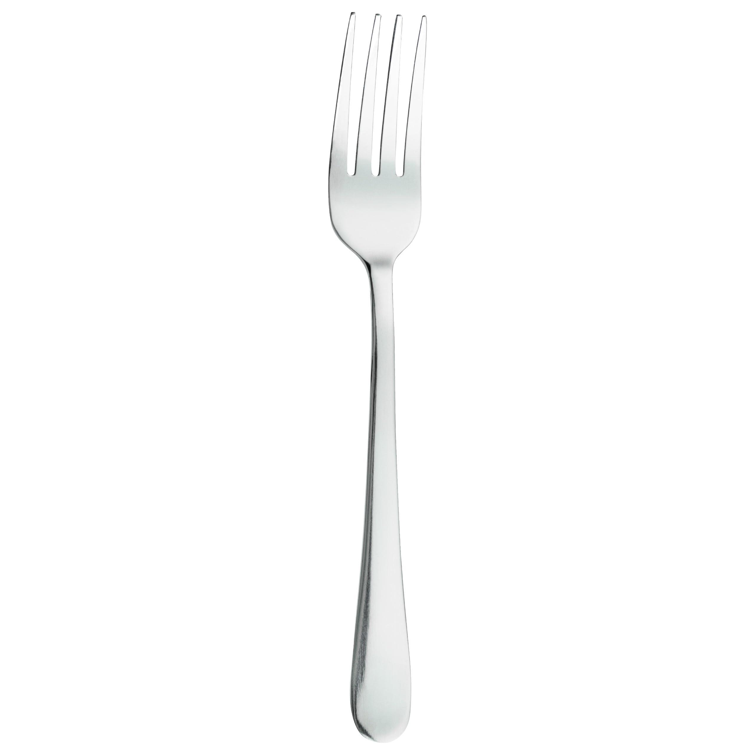 Grunwerg Silver Windsor Dessert Forks, 18/0 Stainless Steel, Set Of 12,