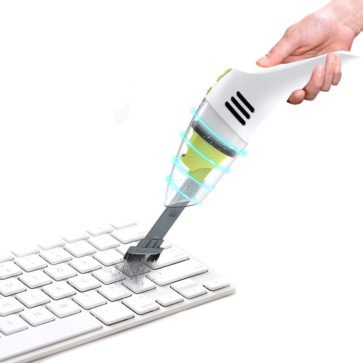 MECO Keyboard Cleaner, Rechargeable Mini Vacuum Wet Dry Cordless Desk