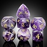DNDND Amethyst Multifacted Dice Set