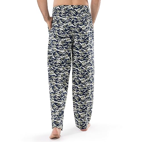 Wrangler Men's Printed Woven Micro-Sanded Cotton Sleep Pajama Pants2