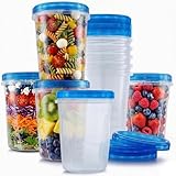 Tafura 10 Pack Leakproof Freezer Containers for...