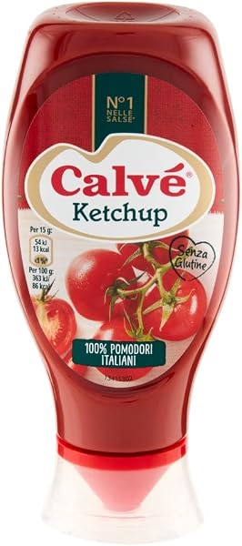 Calvé Tomato Ketchup Top Down - 430 ml - 2