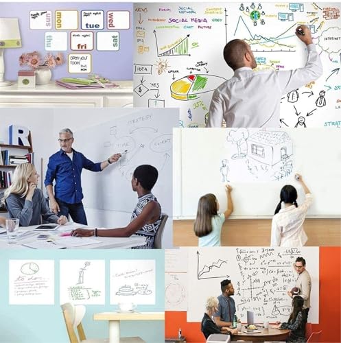 Image of White Board Wallpaper-Self-Adhesive