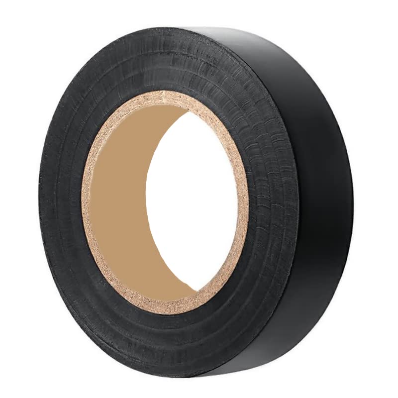 Miniatura 4 de Cinta eléctrica de vinilo negro impermeable, para interiores y exteriores, envolver el arnés de cableado, protección eléctrica automática (6