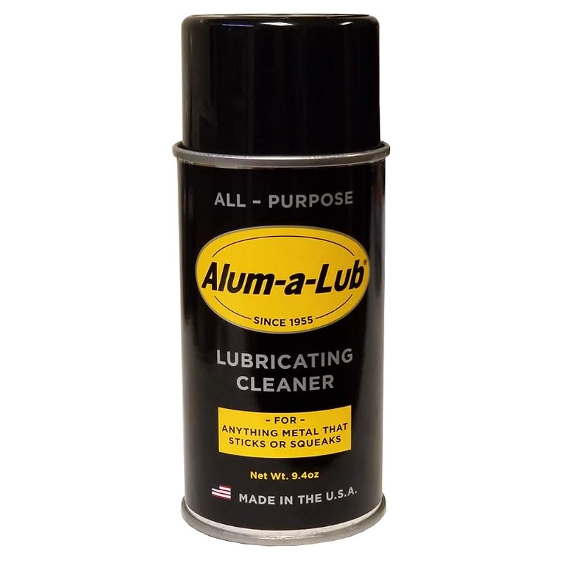 Alum-A-Lub Lubrificante, Limpador e Removedor de Ferrugem para Metal e Vinil, Óleo Penetrante em Spray, 278 mL