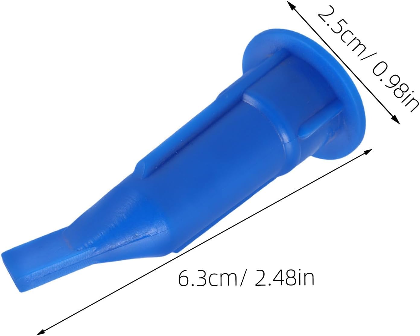Garneck Plastic Caulking Nozzle Applicator for Pneumatic Glue Tool with Tight Fit and User Friendly Design, for Glue Applications and Seam Sealing by DIY Enthusiasts and Professionals