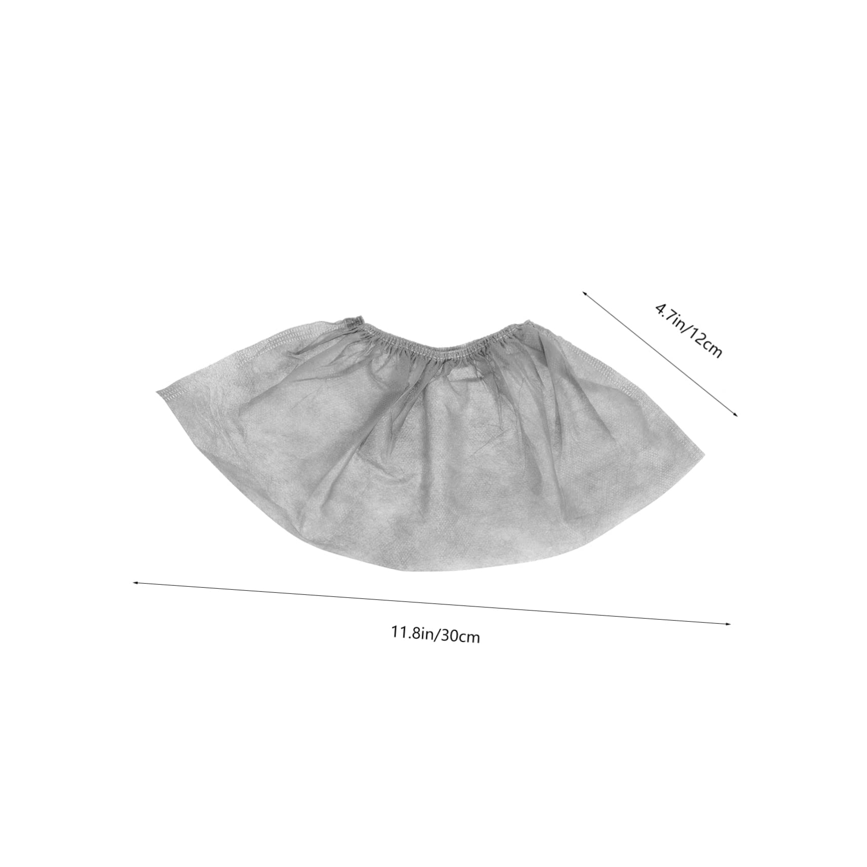 STOBAZA 100Pcs Non Woven Shoe Covers Thicken Overshoes for Indoor Use Non Slip Home Protectors Comfortable and Practical for All Floor