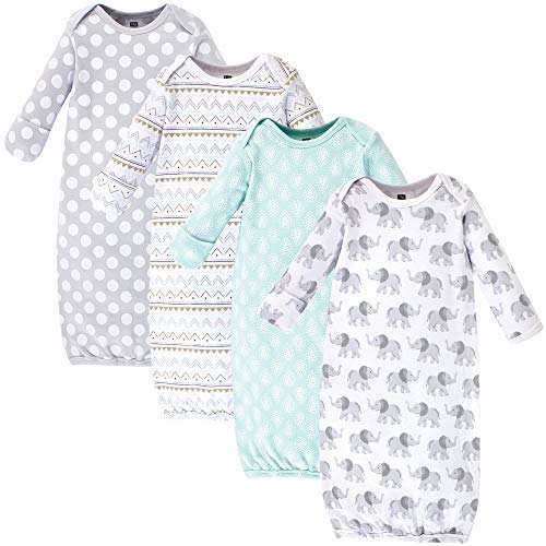 Image of Hudson Baby baby-girls Cotton Gowns