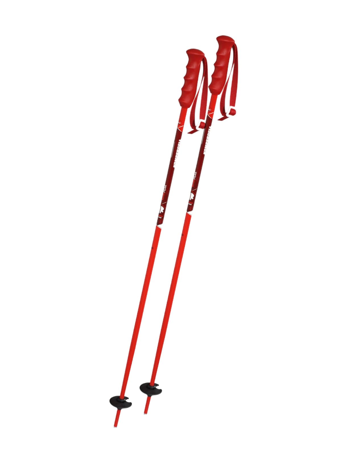 Komperdell Red Peak Kinder Skistöcke Red ausgestattet mit kinderfreundlichem Renngriff und Kinder Schlaufe, bietet Spaß und Sicherheit bei jedem Abenteuer. - 85 cm