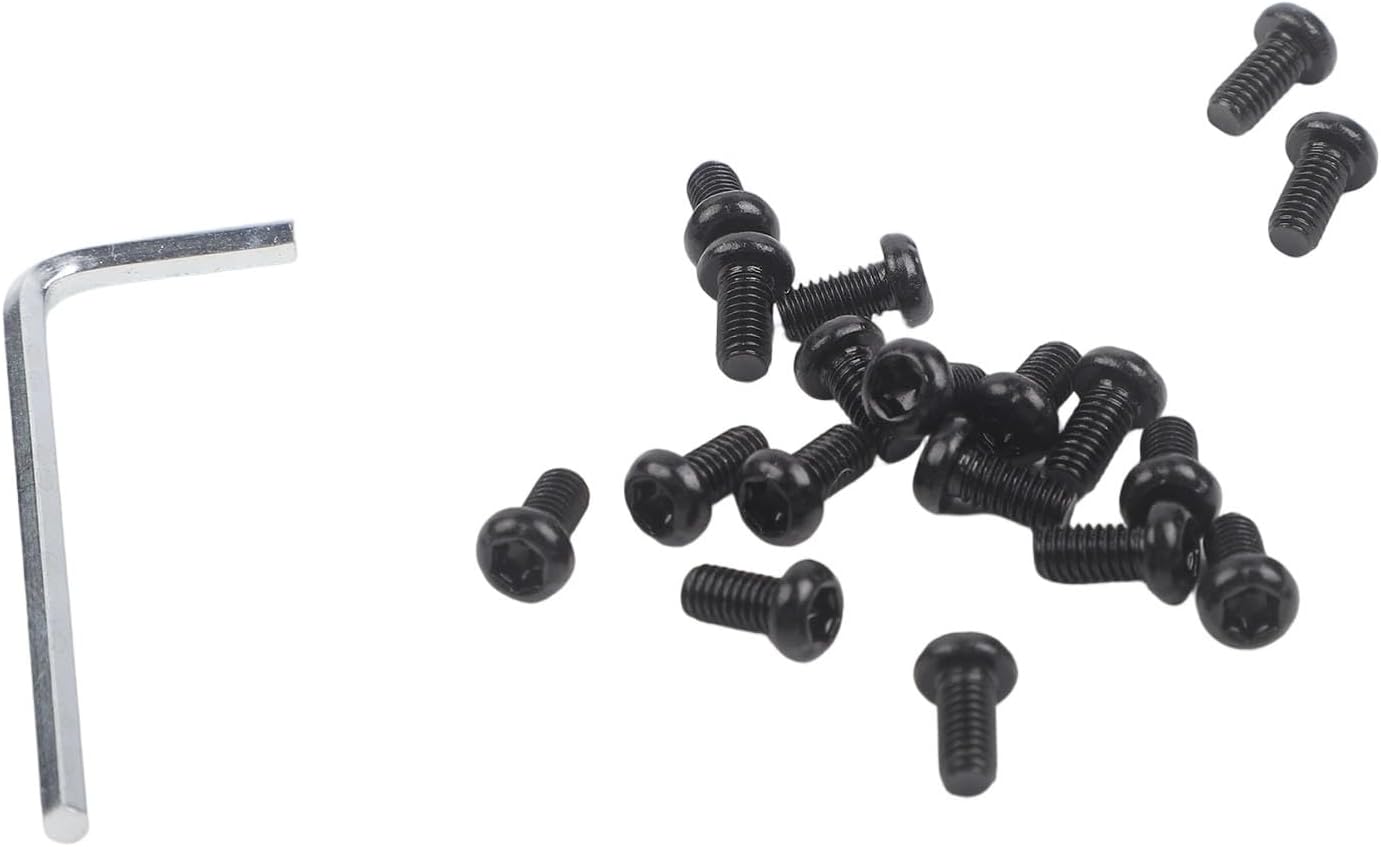 For Ninebot MAX G2 G30LP G30D Electric Scooter Battery Cover Screws, Stainless Steel Deck Bolts with Wrench, Secure Fastening Replacement Parts Kit