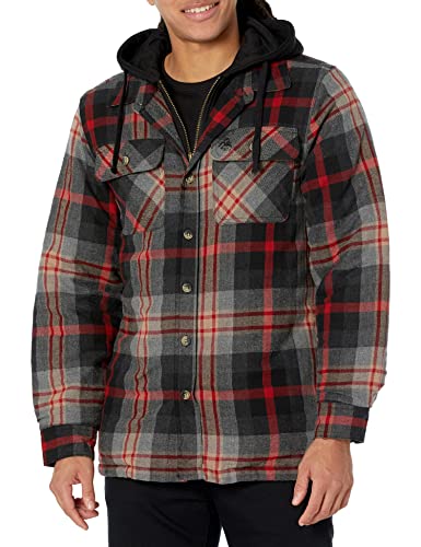 Legendary Whitetails Mens Maplewood Hooded Shirt Jacket