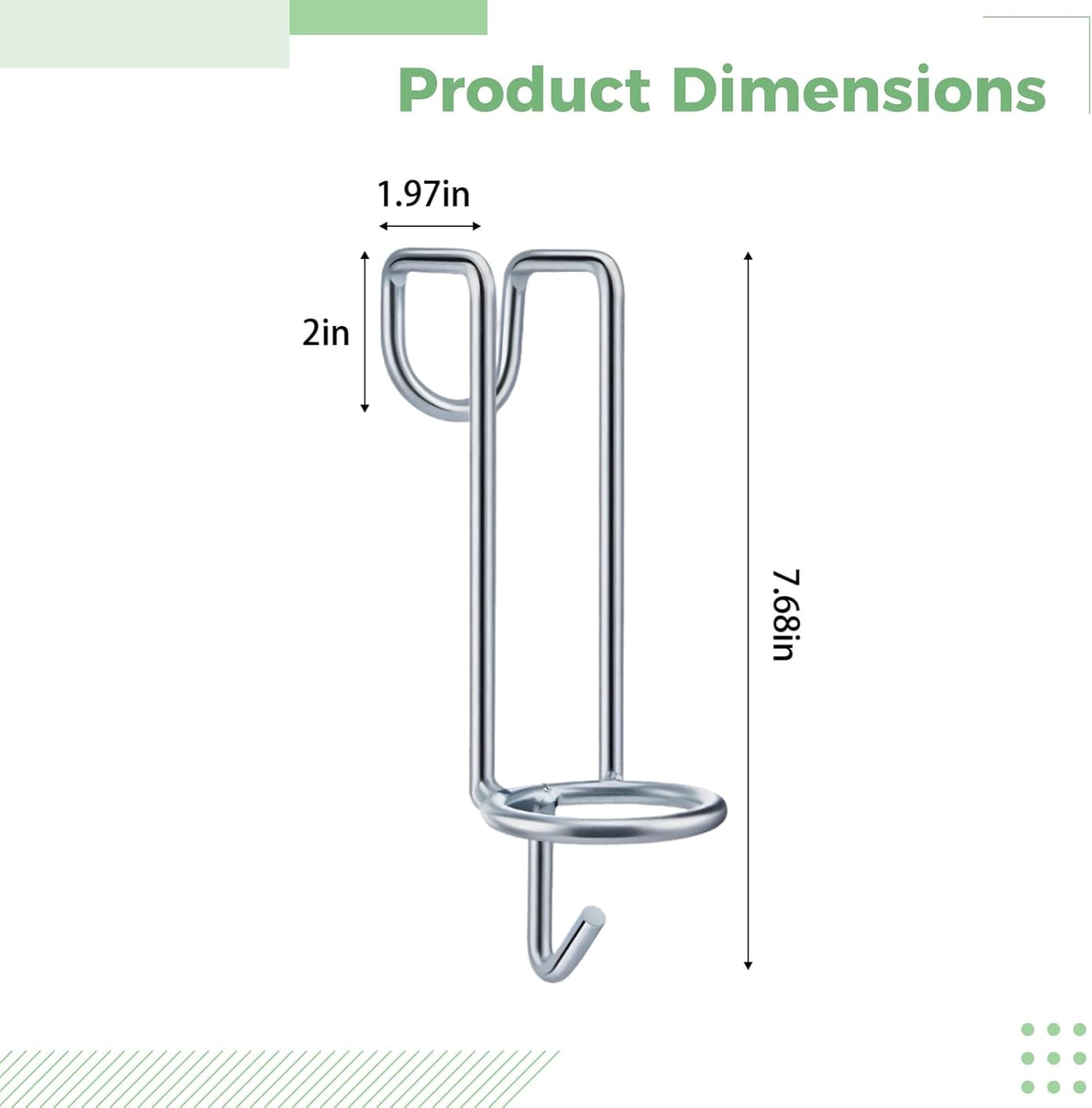 4 Pcs No Drill Horse Water Bucket Hooks, Portable Sturdy Metal Rack, 7.7 in Hanging Stall Accessories for Equestrian