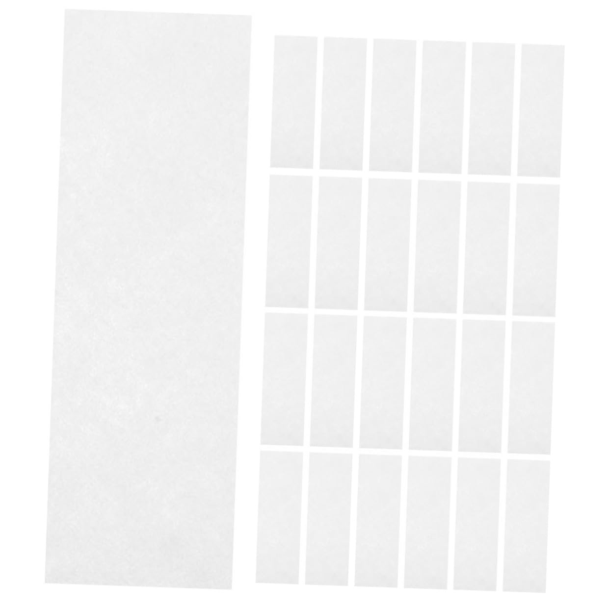 Healeved Wax Strips Alternative 400pcs Wax Strips for Body Face Hair Removal Kit Women's Waxing Strips