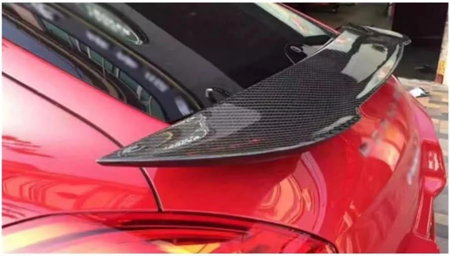 Compatible with Porsche Panamera 970.1 .2 2009-2016 Carbon Fiber Spoiler Rear Wing Auto Racing Car Styling Tail Lip Body Kit(970.2-Carbon Fiber)