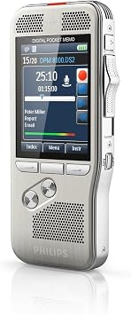 Philips DPM-8000 Professional Digital Pocket Memo with Cradle and Speechexec Pro Software