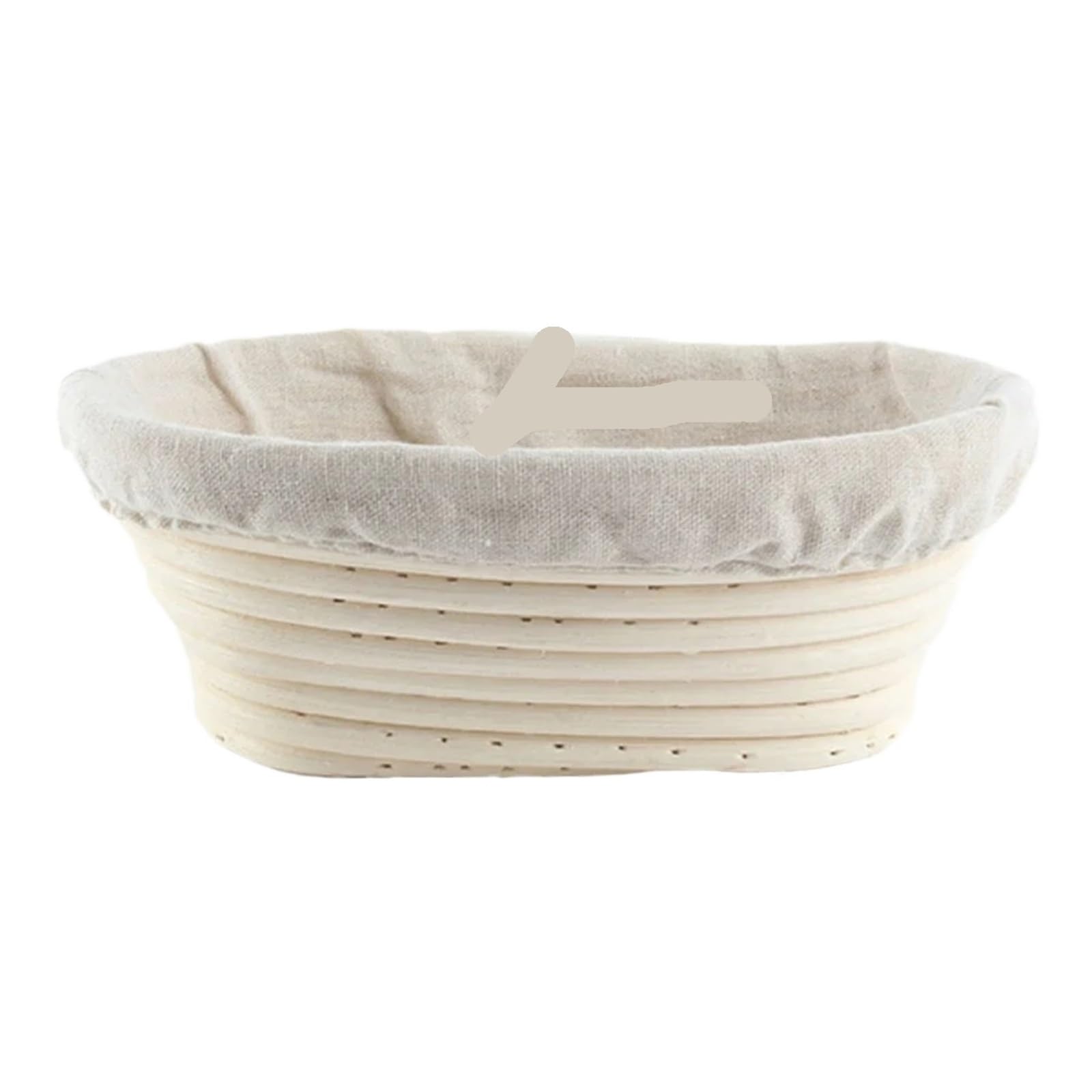 Paniers De Fermentation Du Pain Pâte Banneton Brotform Dougn paniers à pain en rotin panier à levain de Fermentation en osier Pour La Fermentation Du Pain(15x8x5cm)