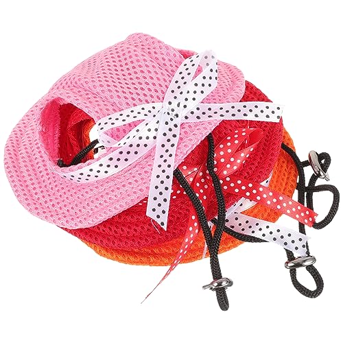 Didiseaon 12 Peças Chapéu De Princesa Para Animais De Estimação Chapéu De Sol Para Cachorro Chapéu D