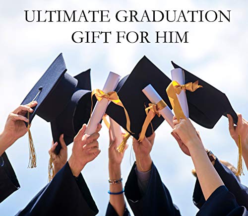 Fj Frederick James Graduation Gifts For Him 2022 - Silver Pocket Watch - Engraved ‘Class Of 2022’ – Perfect College Graduation Gifts For Him I Meaningful High School Graduation Gifts For Boys/Son #TOP3