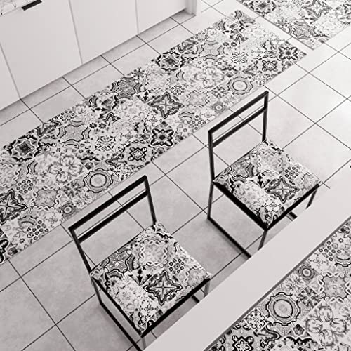 Alfombra de cocina lavable que evita resbalones diseño Vietri 4