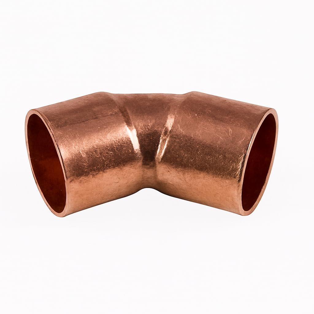 Westco 22mm Copper 45 Degrees Elbow EF21 - Pipe Bend Fitting
