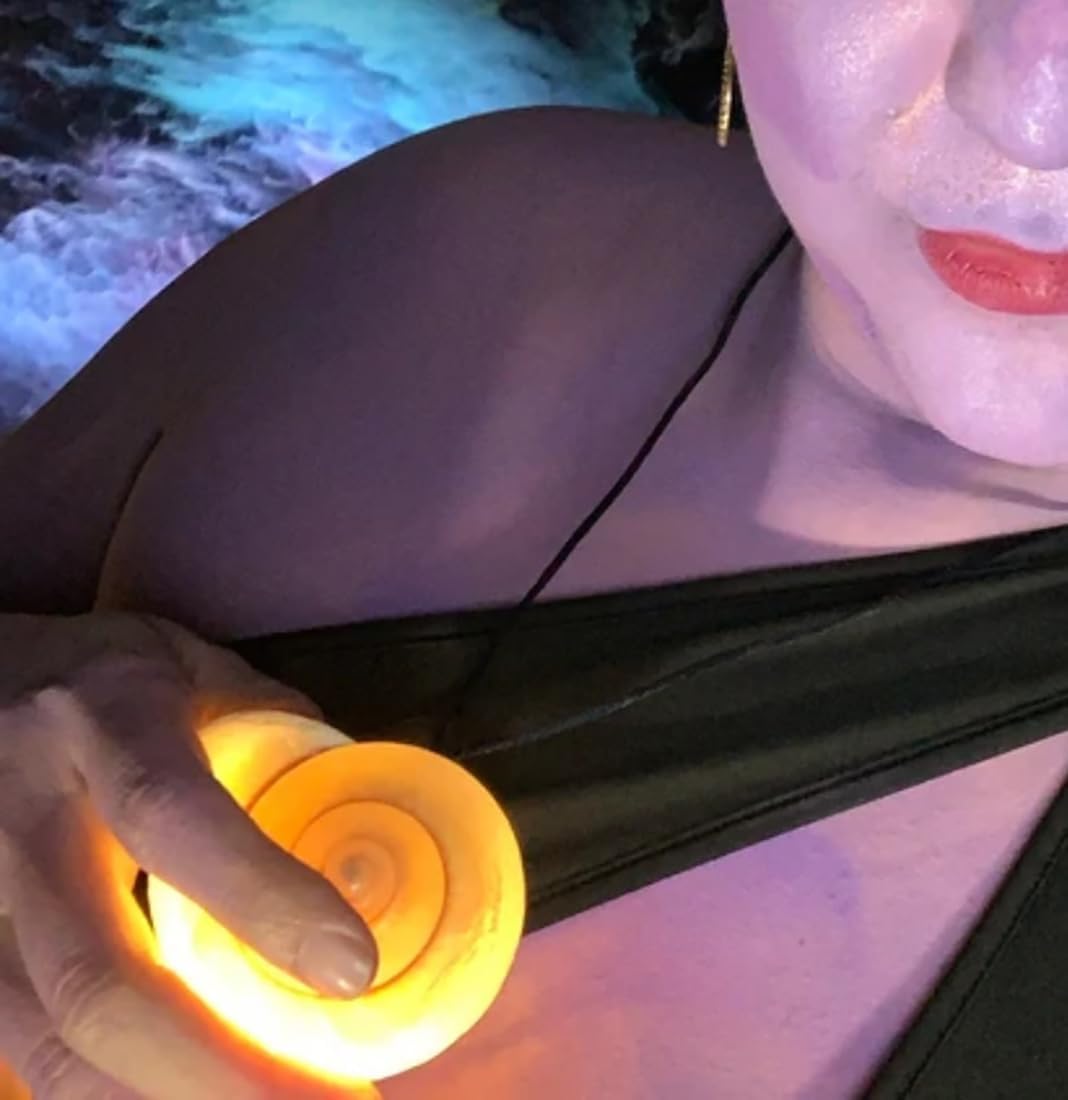 Sea Snail Shell Cosplay Costume Necklace Natural Conch Shell Glowing Necklace - Image 7