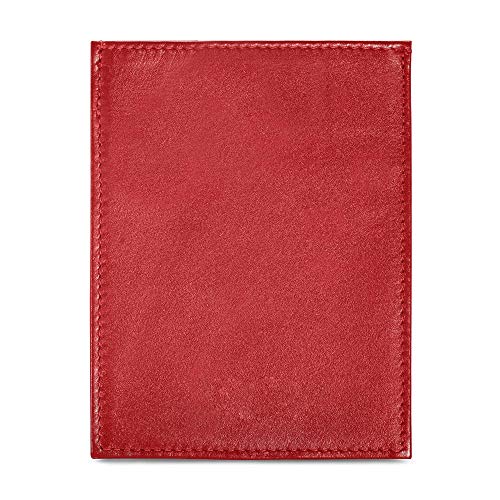 Porta-Passaporte Feminina Vivara Couro Cereja