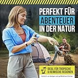 DEET 50% Mückenspray & Zeckenspray - Mückenschutz für Tropen und Outdoor - Insektenschutz gegen Mücken, Moskitos & Zecken - 100ml