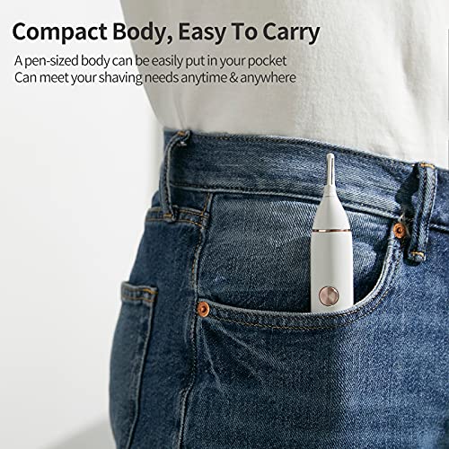 Xiaomi Aparador De Pelos Sem Fio P/Nariz/Orelha/Sobrancelhas N1 Branco Xiaomi