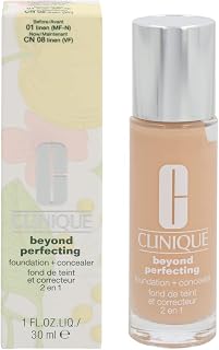 Clinique Beyond Perfecting Foundation + Concealer by Clinique CN 08 Linen / 1 fl.oz. 30ml