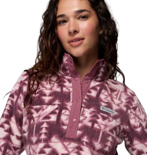 Columbia Women's Benton Springs Printed 1/2 Snap - image 4