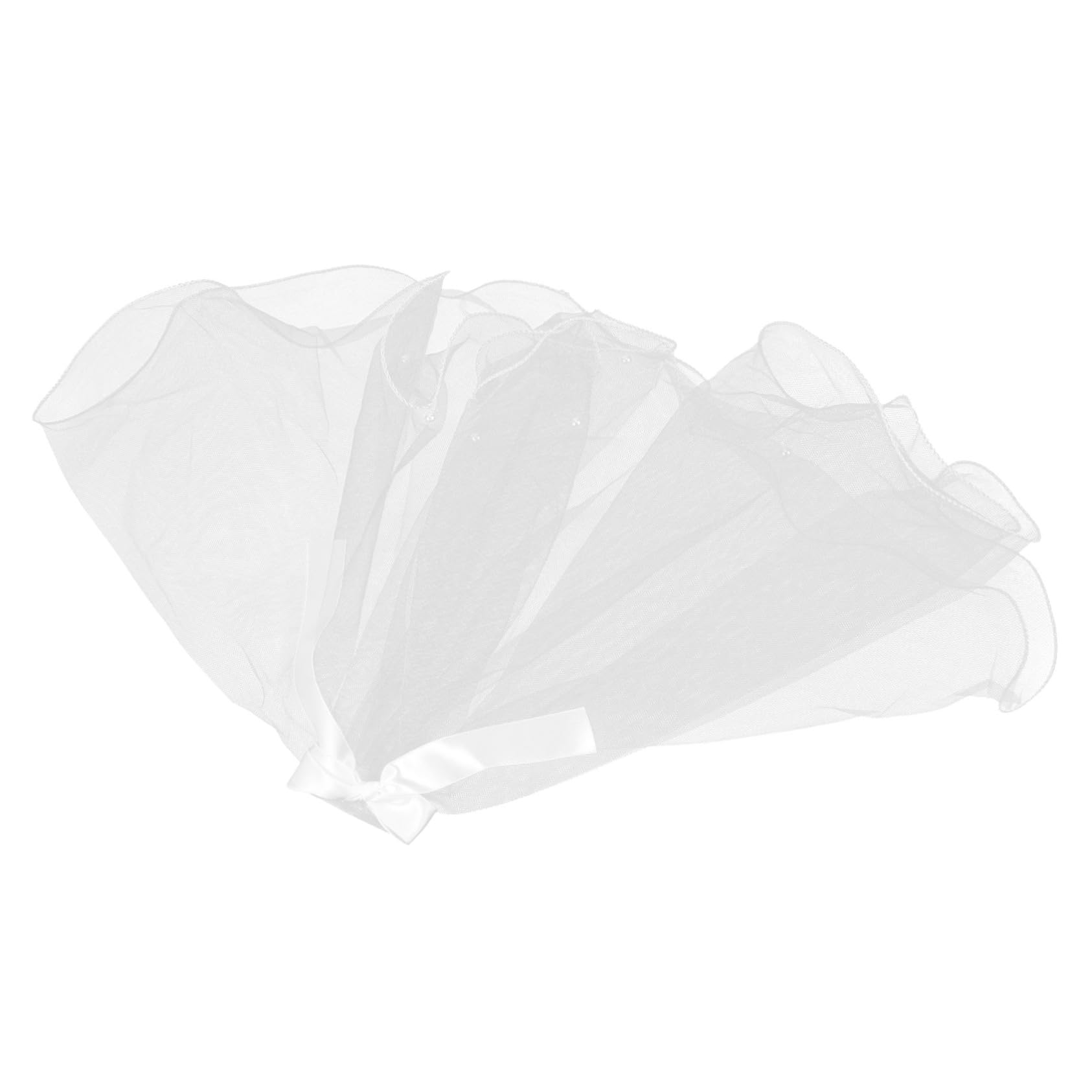 Voile pour chien en tulle raffiné et coiffe de mariage haut de gamme pour chiot