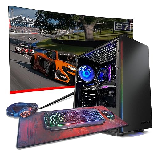 Pack Gaming Spot | AMD Ryzen 5 5500 / 16GB RAM / 1TB SSD M.2 / RTX4060 8GB / Monitor 27' + Periféricos/Windows 11 Pro