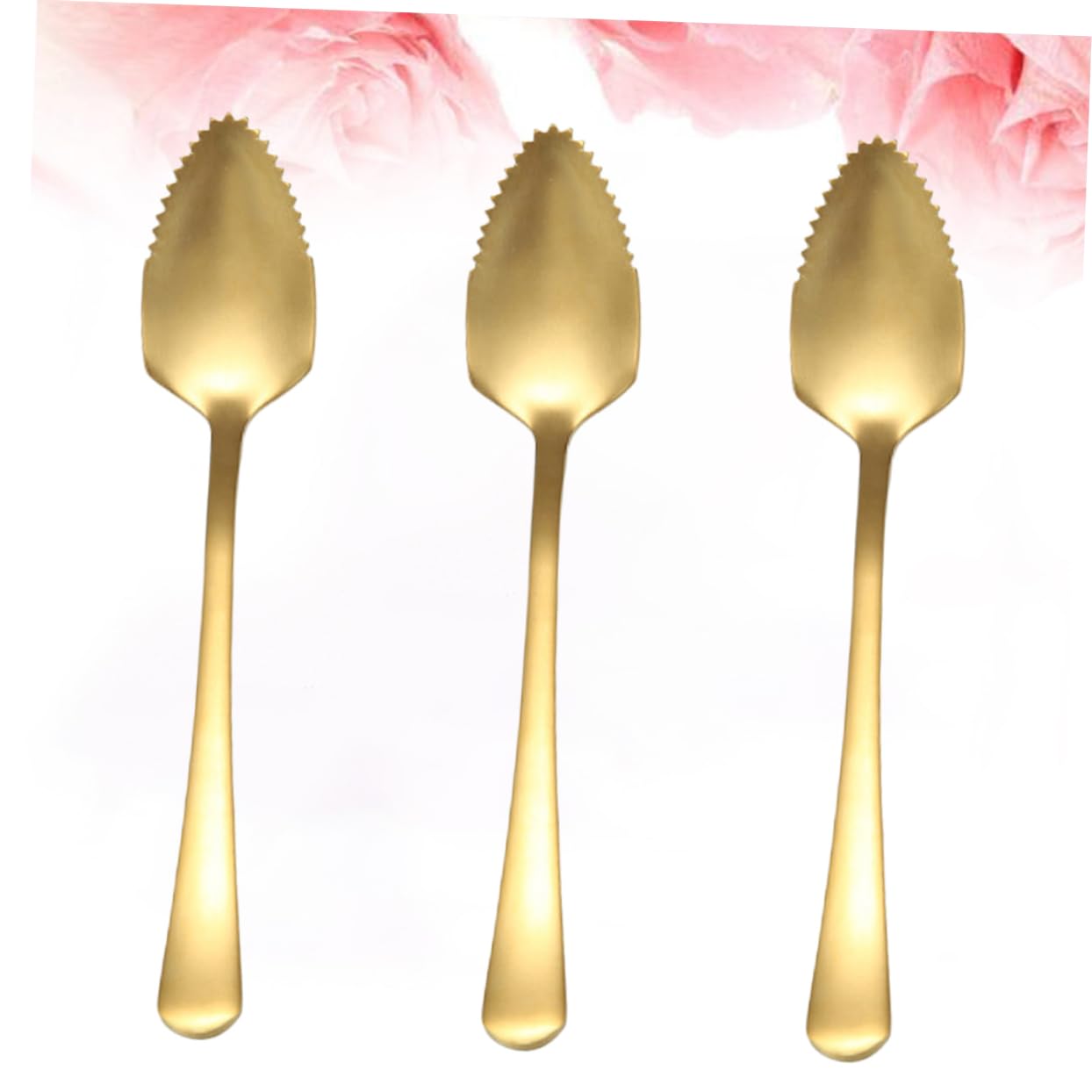 MAGICLULU 18pièces Cuillères à Dessert Acier Inoxydable De Cuillères Pour Fruits Et Glaces Ustensiles De Cuisine Résistants Et Élégants