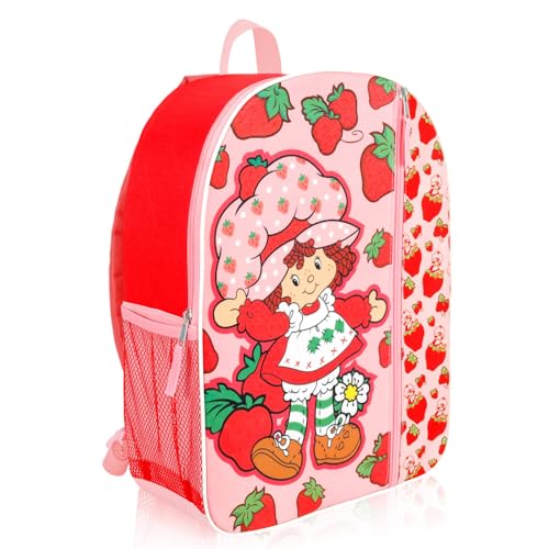 Strawberry Shortcake Backpack for Girls Bundle w/ 16in Bookbag + More by Strawberry Shortcake - Used condition - Image 2
