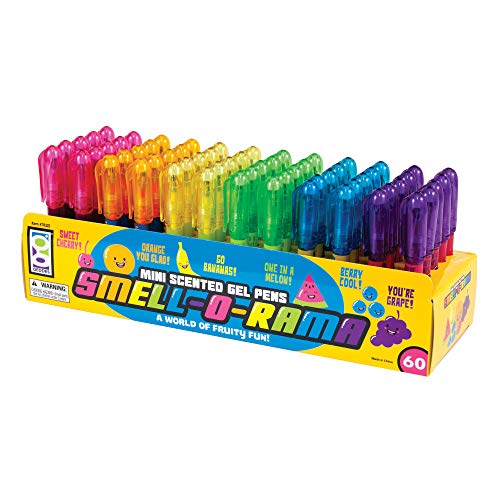 Raymond Geddes Smell-O-Rama Mini Scented Gel Pens (Pack Of 60) #TOP3