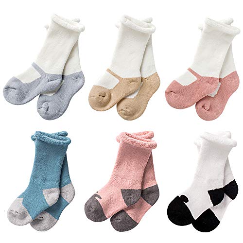 Arctic Penguin - Calcetines - para bebé niña Multicolor Set 2-6 Pairs S S