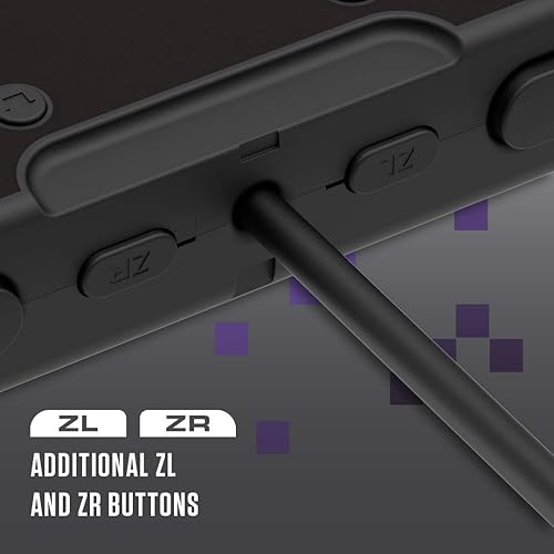 Vista 7 de Retro-Bit Legacy 16 - Controlador USB con cable, cuenta con botones Home, SS y ZLZR, para Switch, PC, MacOS, RetroPie, Raspberry Pi, Onyx