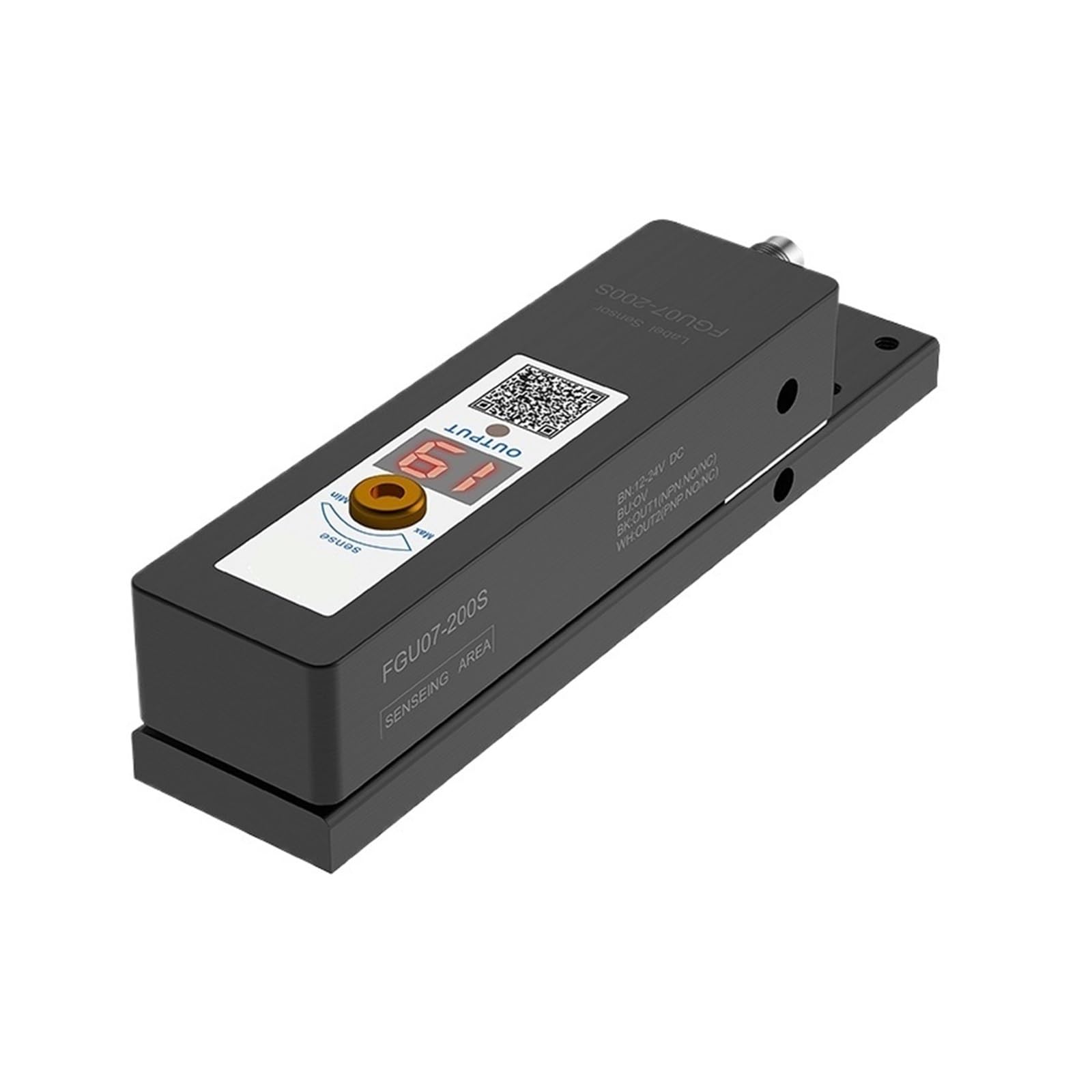 Sensor de etiquetas FGU07-200S tipo horquilla óptica para máquinas etiquetadoras automáticas
