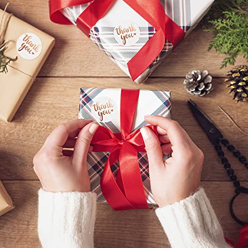 1.5 Inch Thank You Stickers , 500 Pcs Sealing Stickers Thank You Label Tags For Boutiques,Giveaways,Envelope Seals, Small Business,Wedding,Birthday,Party Gift Wrap Bag,Baking Packaging #TOP3