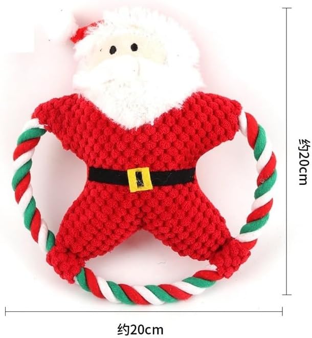 Plush Dog Toys, Cute Soft Dog Toy Squeaky Cuddly Soft Chew Dog Toys Chewing Teeth Interactive Dog Toy Plush Pet Toy for Small Medium Size Dogs