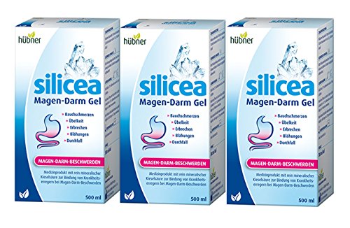 Hübner Original Silicea magentarm 3 x 500 ml "Förvaringsväska"