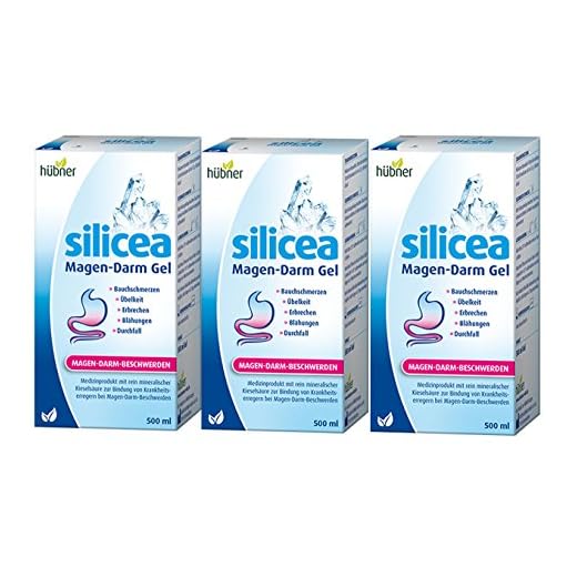 Hübner Original Silicea magentarm 3 x 500 ml "Förvaringsväska"