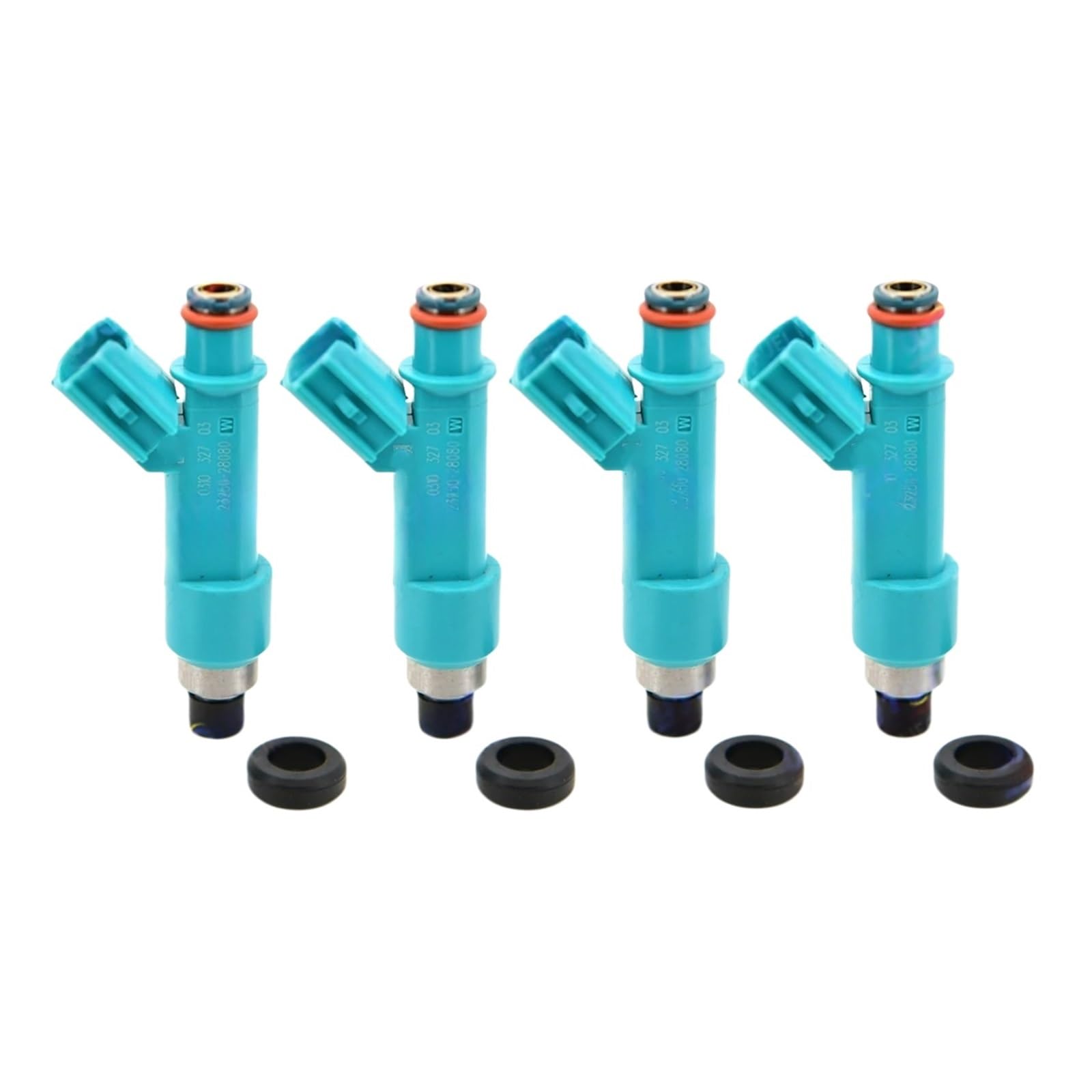 Fuel Petrol Injection Nozzle 4Pcs Fuel Injectors 23250-28080 for Camry for Corolla for 2005 2006 2007 2008 2009 2010