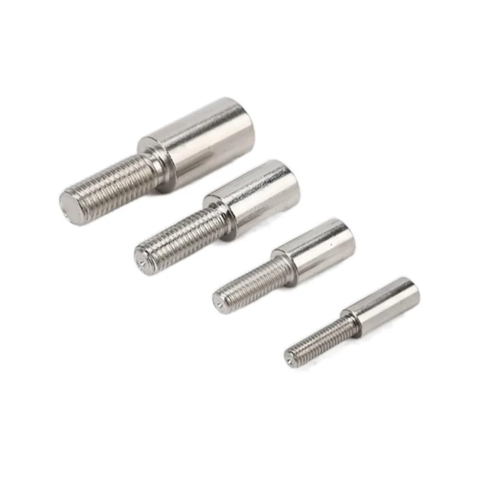 Vite cilindrica con esagono incassato M5 M6 M8 M10 M12 M14 M16 Vite di collegamento Vite cilindrica ispessita a coda lunga Dado pneumatico (acciaio al carbonio, M5 x 8 x 44 (5 pezzi)