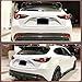 MCARCAR KIT Gloss Black Rear Trunk Spoiler for Mazda 3 Axela Hatchback 4-Door 2014-2019 Roof Window Top Wing Lip Factory Outlet (FRP)