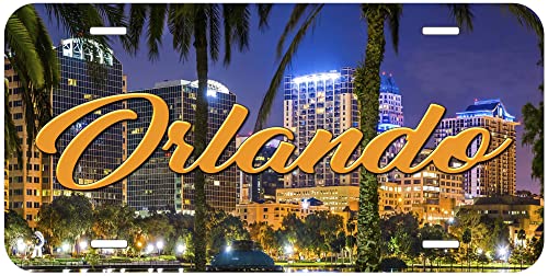 Orlando Florida Novelty Car Auto License Plate